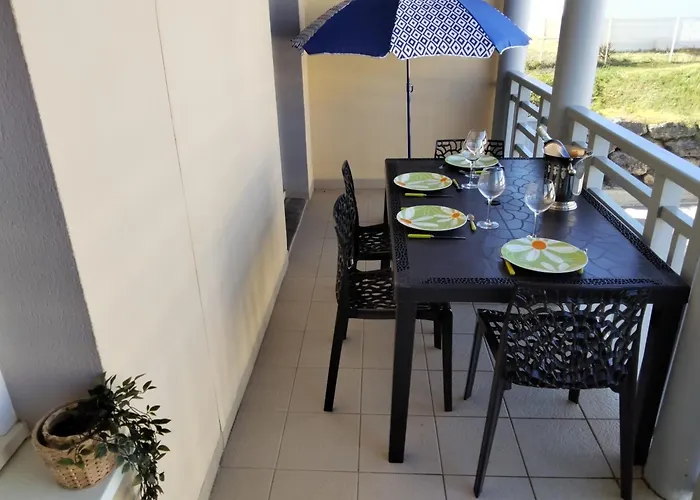 Appartement Bord D\'Ocean Dans Residence 3*** Avec Piscine Et Parking Prive